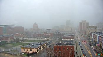 Weather camera view of Akron Beacon Journal.
