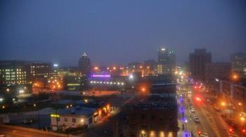 Weather camera view of Akron Beacon Journal.