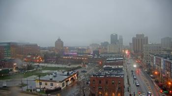 Weather camera view of Akron Beacon Journal.