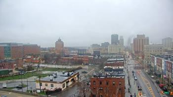 Weather camera view of Akron Beacon Journal.