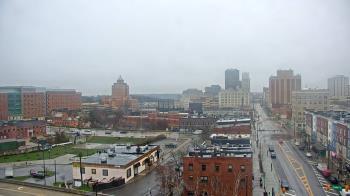 Weather camera view of Akron Beacon Journal.