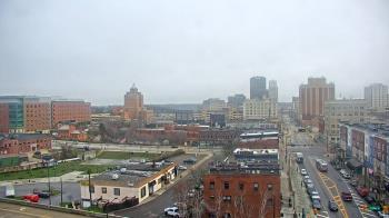 Weather camera view of Akron Beacon Journal.