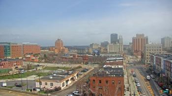 Weather camera view of Akron Beacon Journal.
