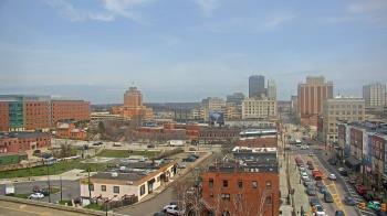 Weather camera view of Akron Beacon Journal.