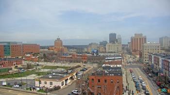 Weather camera view of Akron Beacon Journal.