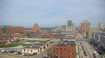 Weather camera view of Akron Beacon Journal.