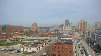Weather camera view of Akron Beacon Journal.