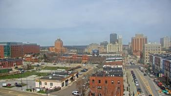 Weather camera view of Akron Beacon Journal.