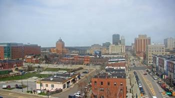 Weather camera view of Akron Beacon Journal.