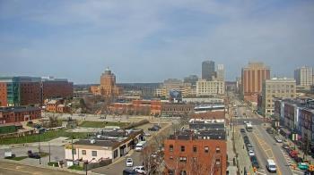 Weather camera view of Akron Beacon Journal.