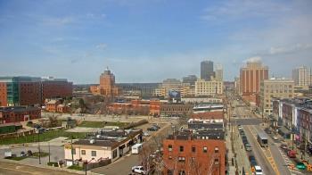 Weather camera view of Akron Beacon Journal.