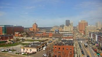 Weather camera view of Akron Beacon Journal.