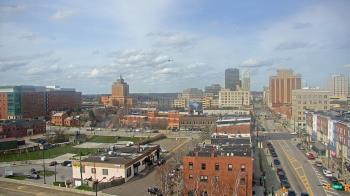 Weather camera view of Akron Beacon Journal.