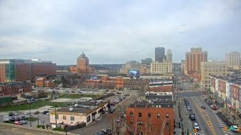 Weather camera view of Akron Beacon Journal.