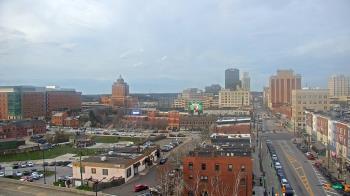 Weather camera view of Akron Beacon Journal.