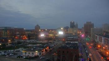 Weather camera view of Akron Beacon Journal.