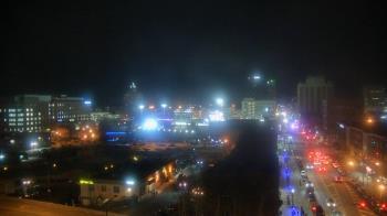 Weather camera view of Akron Beacon Journal.