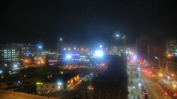 Weather camera view of Akron Beacon Journal.