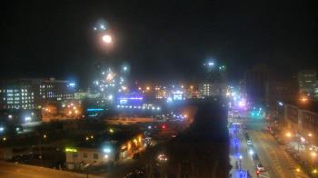 Weather camera view of Akron Beacon Journal.