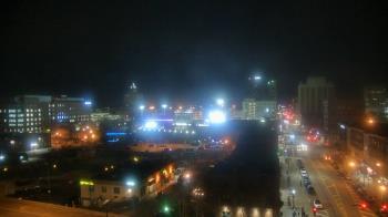 Weather camera view of Akron Beacon Journal.