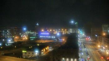 Weather camera view of Akron Beacon Journal.