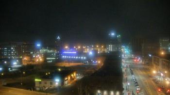 Weather camera view of Akron Beacon Journal.