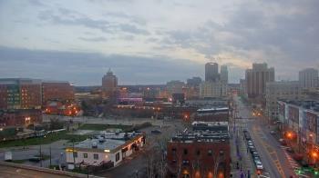 Weather camera view of Akron Beacon Journal.