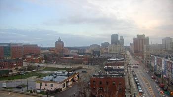 Weather camera view of Akron Beacon Journal.