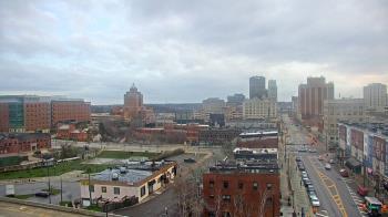 Weather camera view of Akron Beacon Journal.