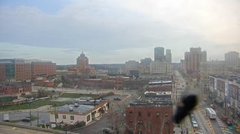 Weather camera view of Akron Beacon Journal.