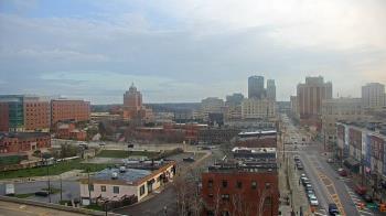 Weather camera view of Akron Beacon Journal.