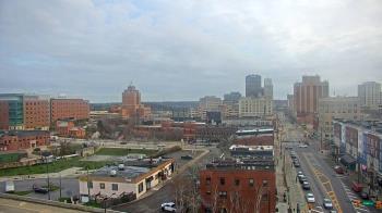 Weather camera view of Akron Beacon Journal.