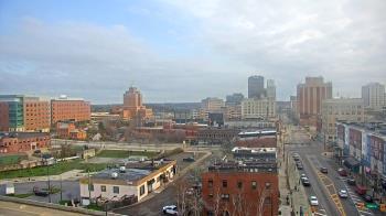 Weather camera view of Akron Beacon Journal.