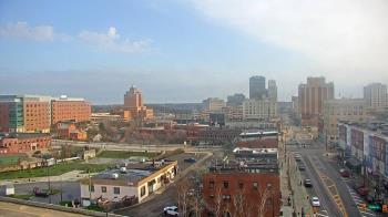 Weather camera view of Akron Beacon Journal.