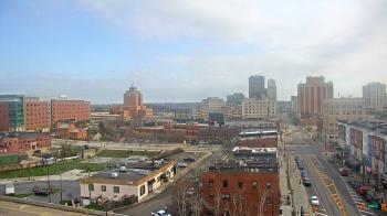 Weather camera view of Akron Beacon Journal.