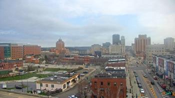 Weather camera view of Akron Beacon Journal.