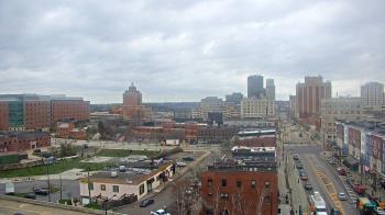 Weather camera view of Akron Beacon Journal.