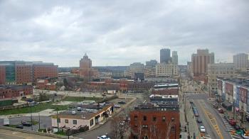 Weather camera view of Akron Beacon Journal.