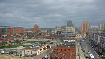 Weather camera view of Akron Beacon Journal.