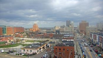 Weather camera view of Akron Beacon Journal.