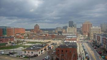 Weather camera view of Akron Beacon Journal.