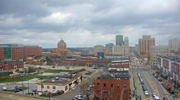 Weather camera view of Akron Beacon Journal.