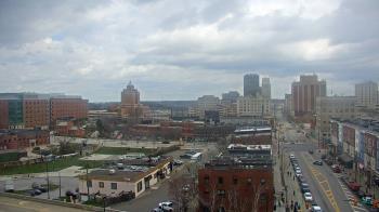 Weather camera view of Akron Beacon Journal.