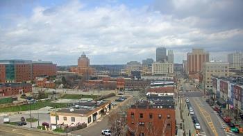 Weather camera view of Akron Beacon Journal.