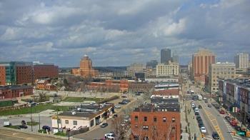 Weather camera view of Akron Beacon Journal.
