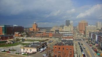 Weather camera view of Akron Beacon Journal.