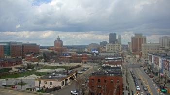 Weather camera view of Akron Beacon Journal.