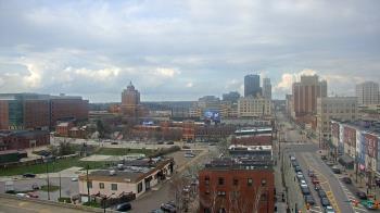 Weather camera view of Akron Beacon Journal.