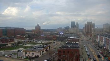 Weather camera view of Akron Beacon Journal.