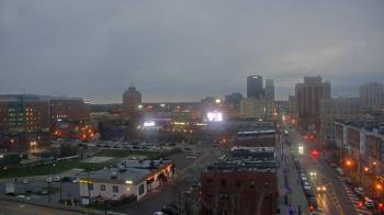 Weather camera view of Akron Beacon Journal.